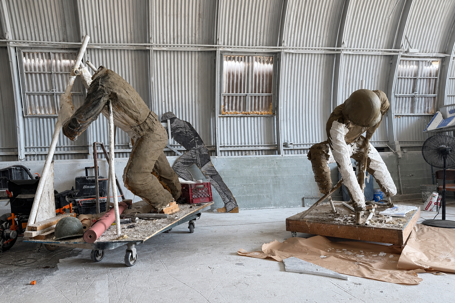Wide Industrial Sculpture Workshop Wide Industrial Sculpture Workshop